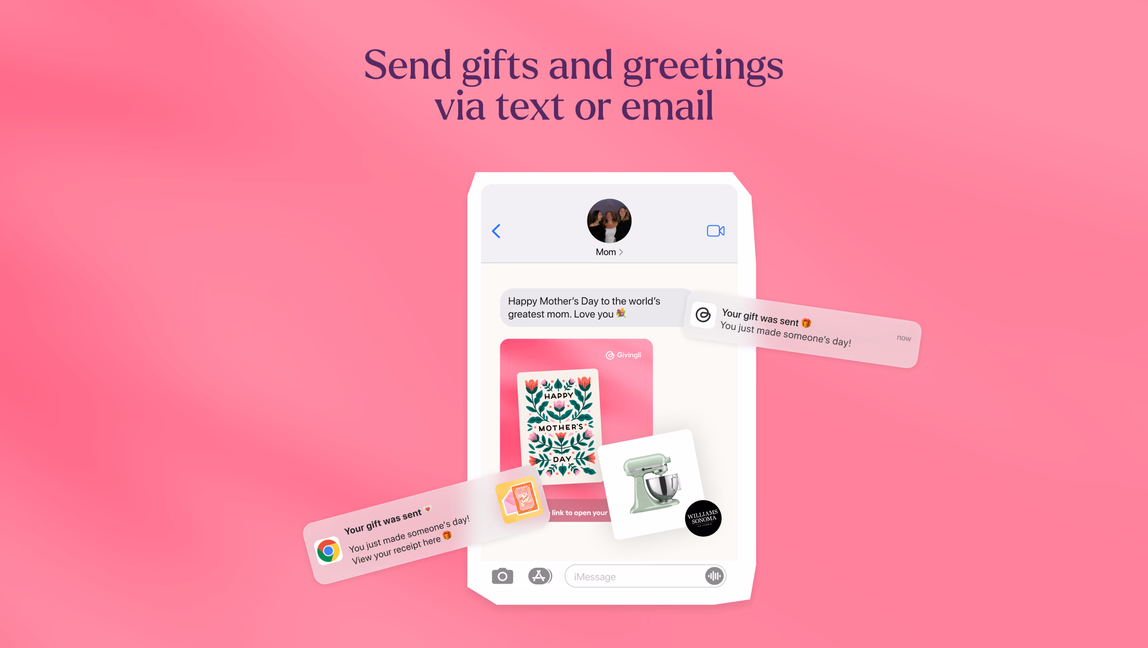 Givingli app screen 1