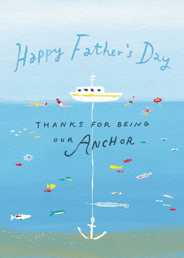 Thanks for Being Our Anchor
