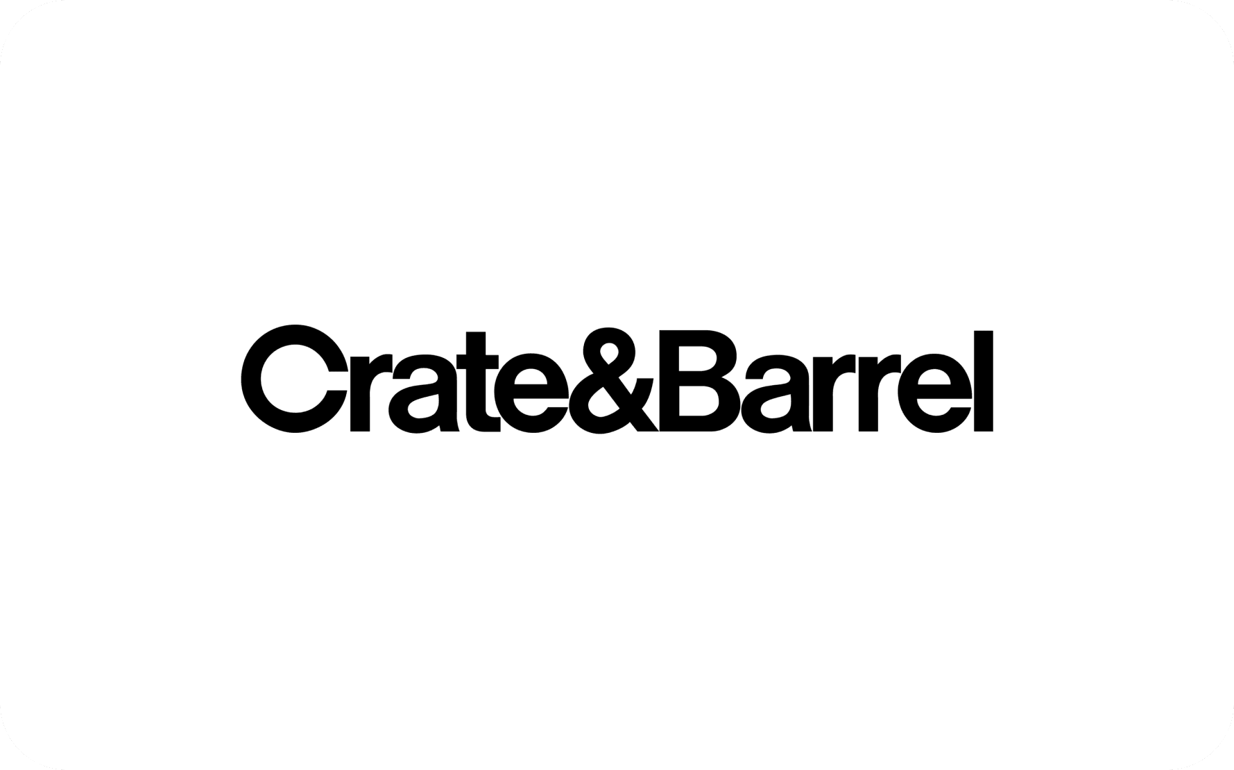 Crate & Barrel