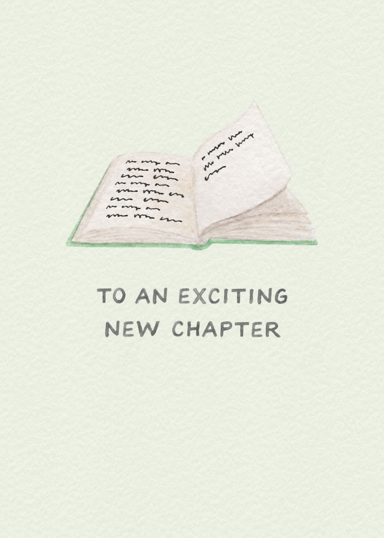 To an Exciting New Chapter