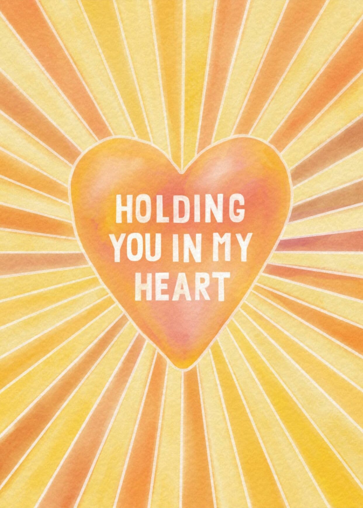 Holding You in My Heart