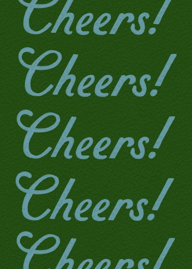 Cheers Cheers Cheers